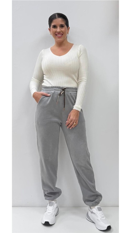 PANTALON PUÑO GRIS