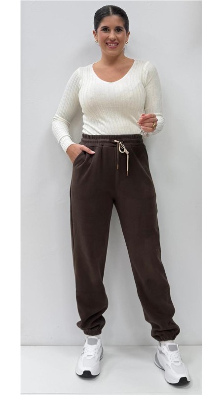 PANTALON PUÑO MARRON
