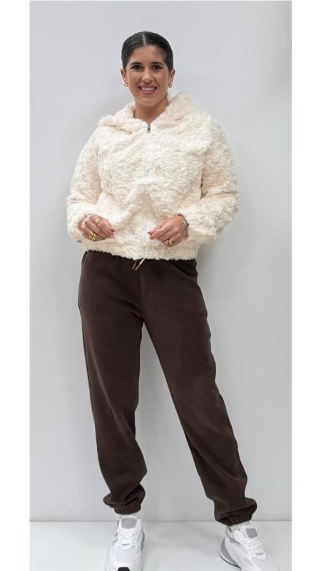 SUDADERA PELO BLANCO 2