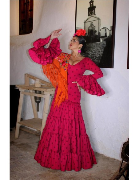 VESTIDO DE FLAMENCA SARAY BUGANVILLA
