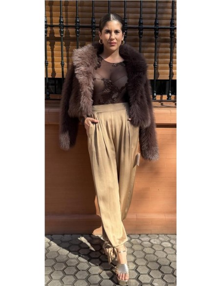 PANTALON MENORCA BEIG