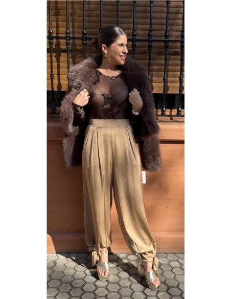 PANTALON MENORCA BEIG