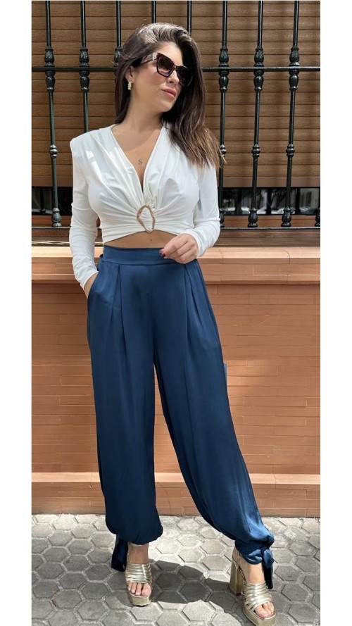 PANTALON MENORCA AZUL