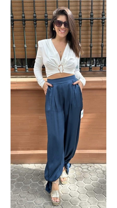 PANTALON MENORCA AZUL 2