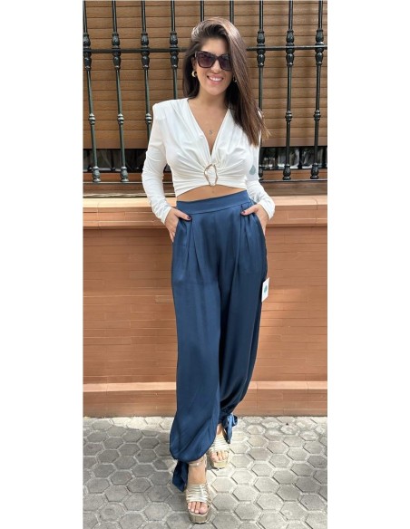 PANTALON MENORCA AZUL