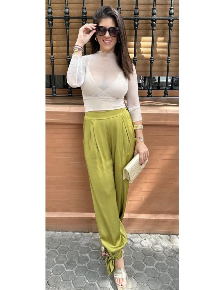 PANTALON MENORCA VERDE LIMA