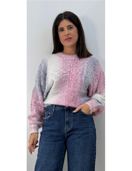 JERSEY ARCO IRIS MALVA