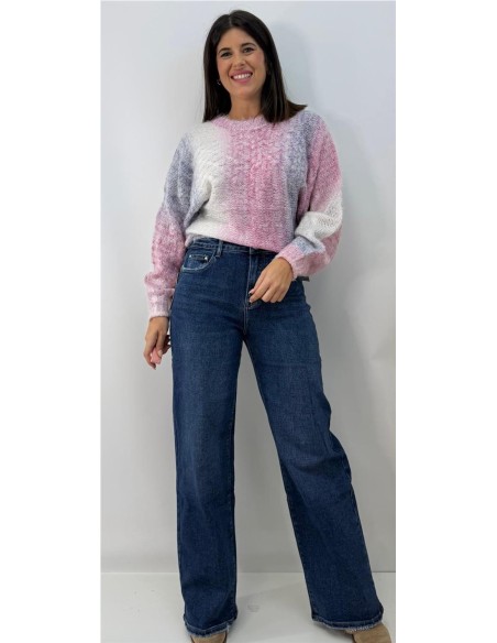 JERSEY ARCO IRIS MALVA