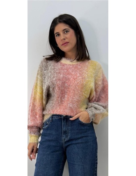 JERSEY ARCO IRIS MARRON