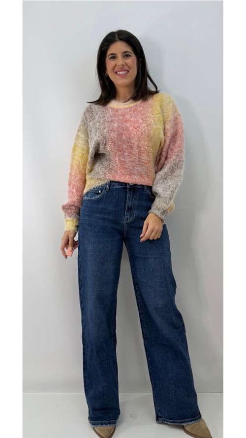 JERSEY ARCO IRIS MARRON