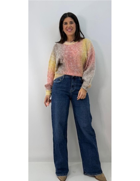 JERSEY ARCO IRIS MARRON