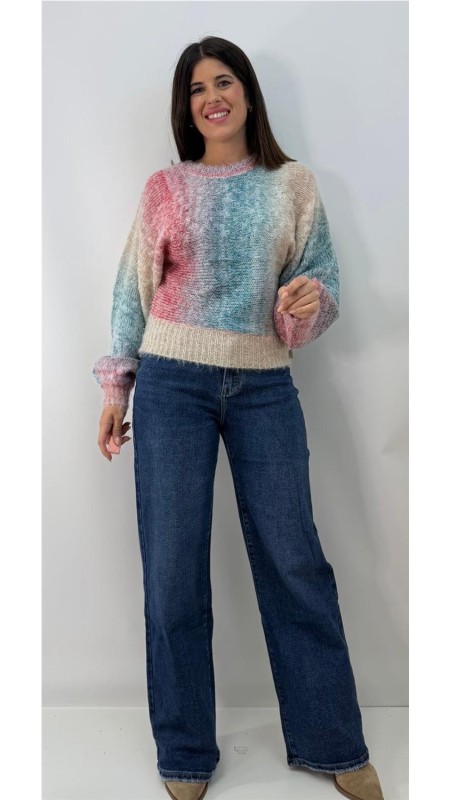 JERSEY ARCO IRIS VERDE 2