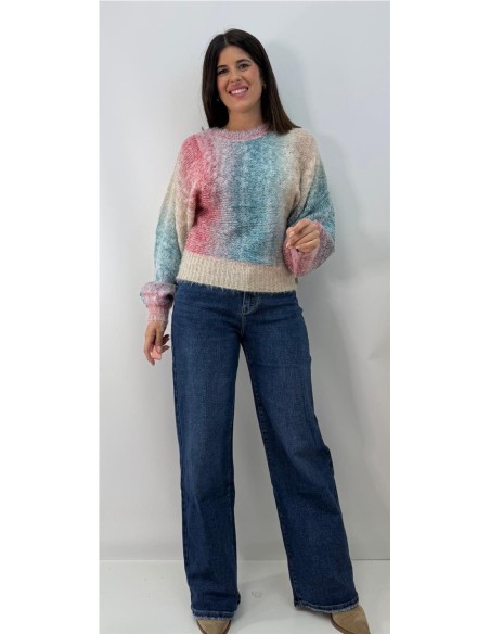 JERSEY ARCO IRIS VERDE