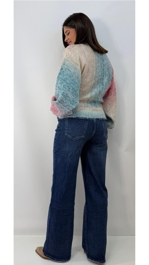 JERSEY ARCO IRIS VERDE