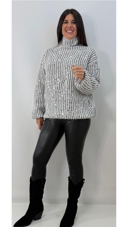 JERSEY LANA MARSA GRIS