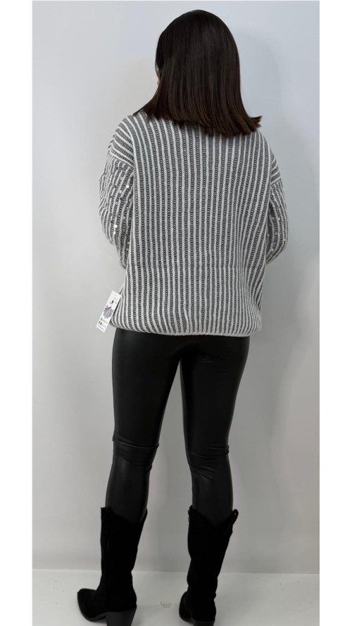 JERSEY LANA MARSA GRIS