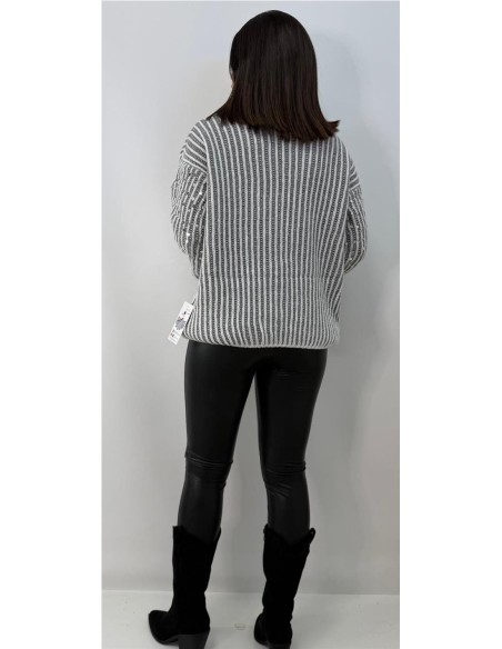 JERSEY LANA MARSA GRIS