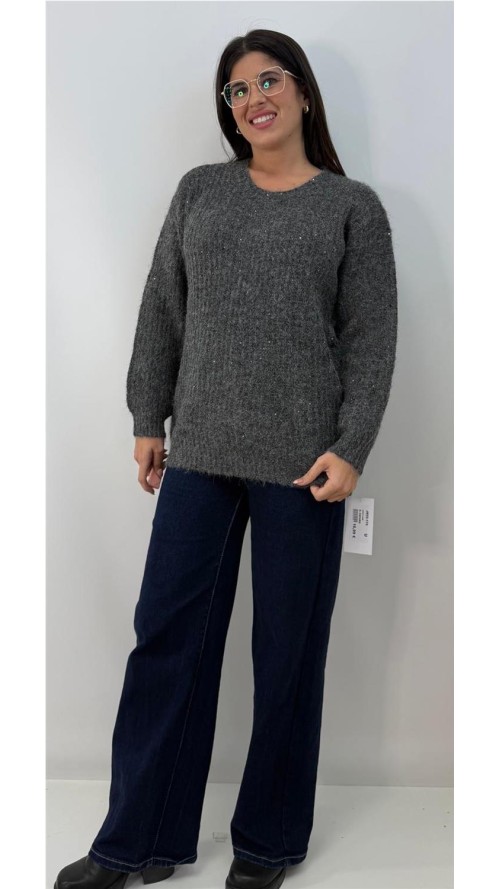 JERSEY LEIRE GRIS OSCURO