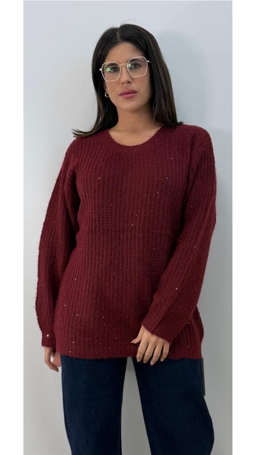 JERSEY LEIRE BURDEOS