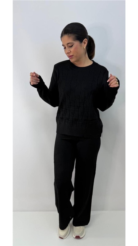 CONJUNTO ABRIL NEGRO