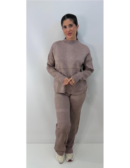 CONJUNTO ALICIA MARRON