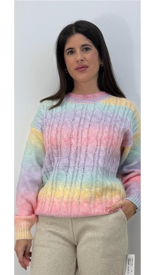 JERSEY NUEVO ARCO IRIS AMARILLO