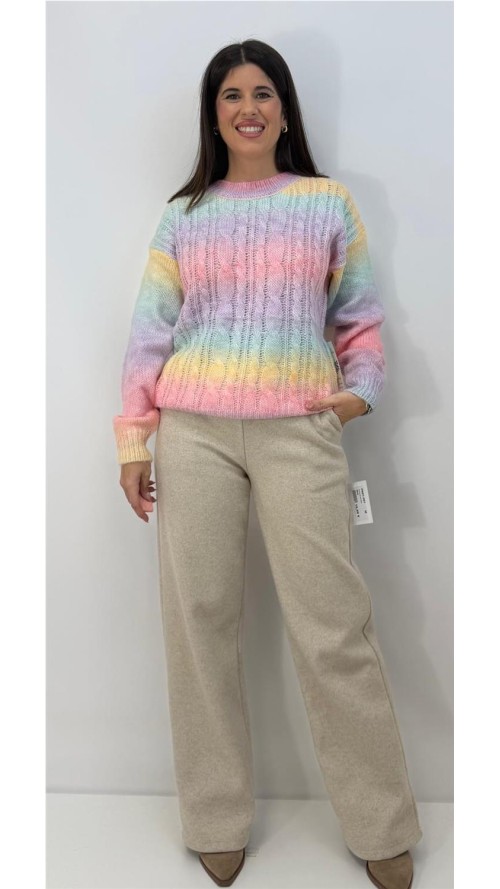 JERSEY NUEVO ARCO IRIS AMARILLO