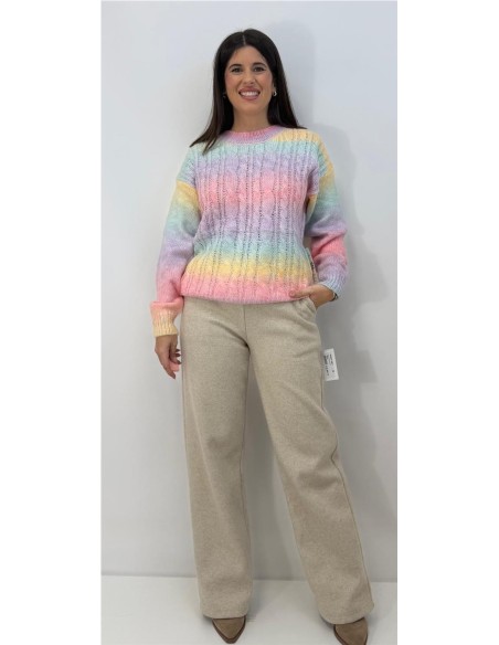 JERSEY NUEVO ARCO IRIS AMARILLO