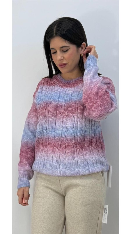 JERSEY NUEVO ARCO IRIS MALVA