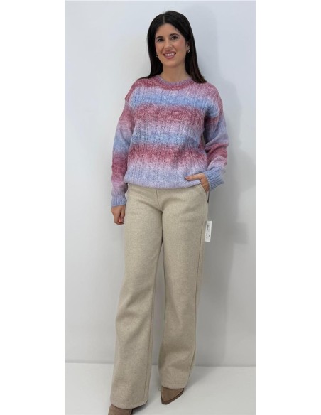 JERSEY NUEVO ARCO IRIS MALVA