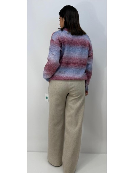 JERSEY NUEVO ARCO IRIS MALVA