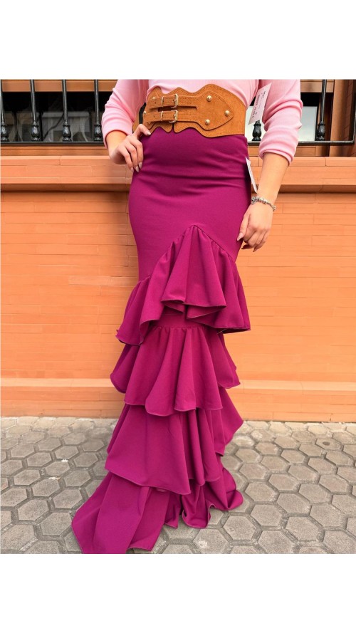 FALDA CORDOBA BUGANVILLA