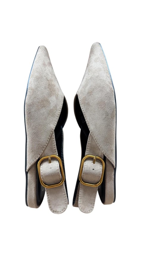 ZUECOPLANO HEBILLA TAUPE