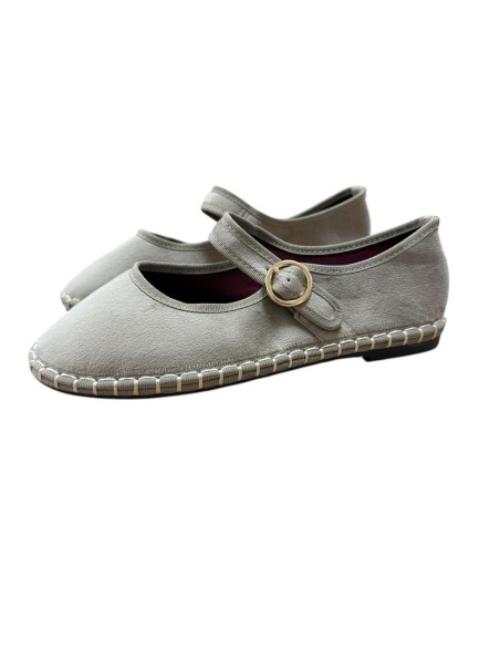 MANOLETINA TELA RIBETE TAUPE