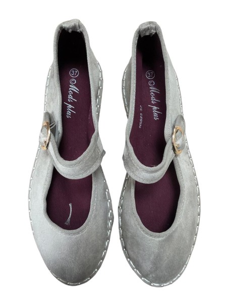 MANOLETINA TELA RIBETE TAUPE