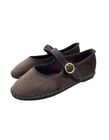 MANOLETINA TELA RIBETE MARRON