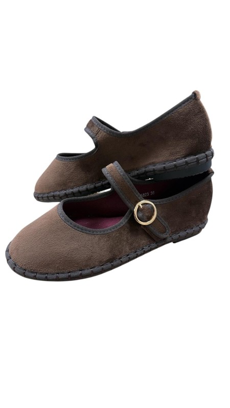 MANOLETINA TELA RIBETE MARRON 2