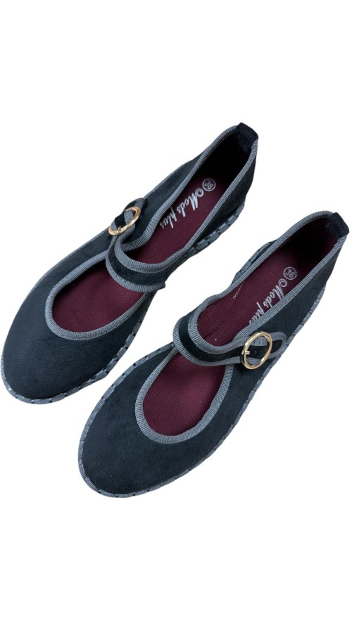 MANOLETINA TELA RIBETE NEGRO 1