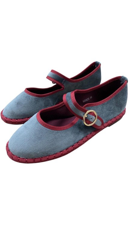 MANOLETINA TELA RIBETE GRIS