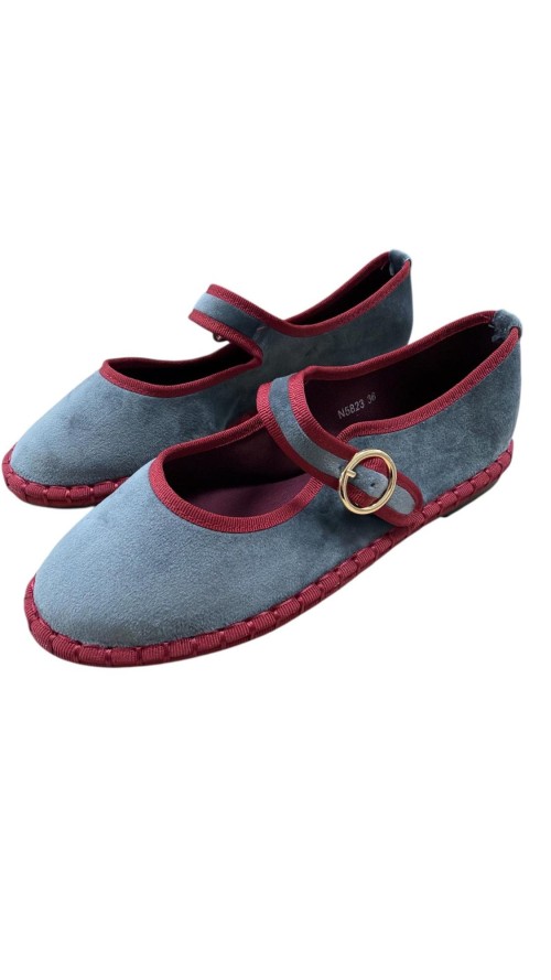 MANOLETINA TELA RIBETE GRIS