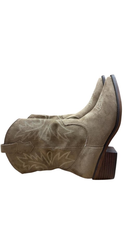 BOTIN MEDIO COW BOY TAUPE