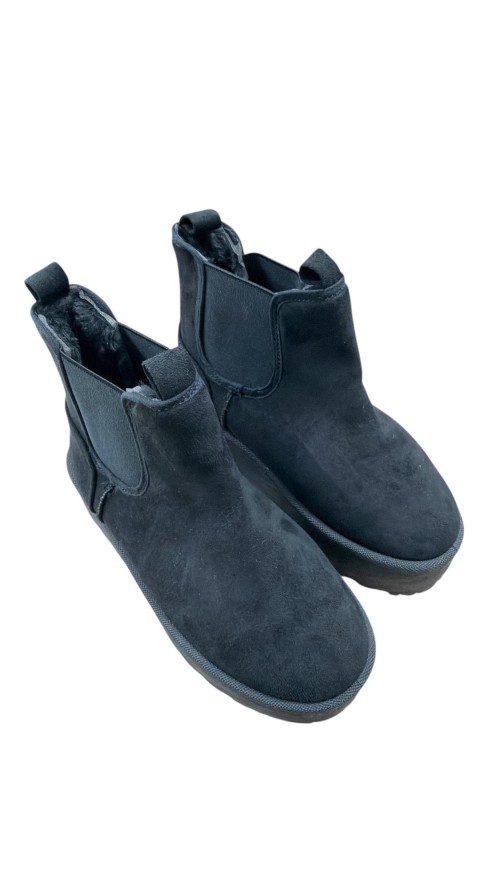 BOTIN ELASTICO PELO INTERIOR NEGRO