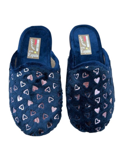 ZAPATILLA MULTICORAZON MARINO