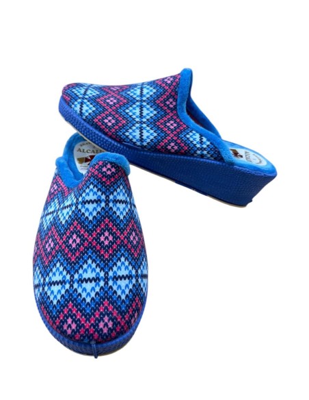 ANATOMICA ESTAMPADA AZUL