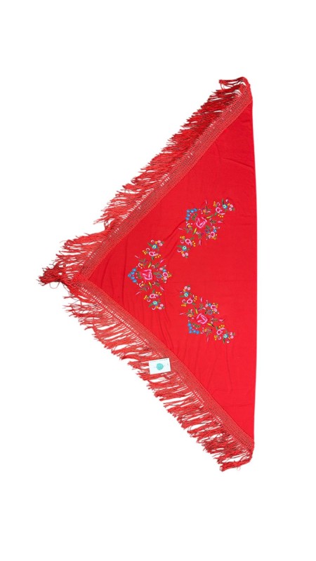 MANTON ESTAMPADO ROJO 2