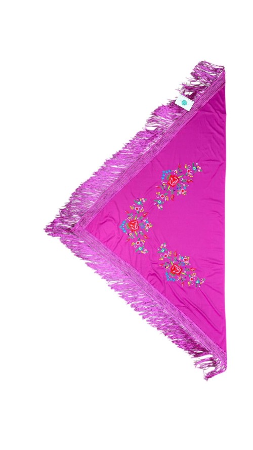 MANTON ESTAMPADO BUGANVILLA