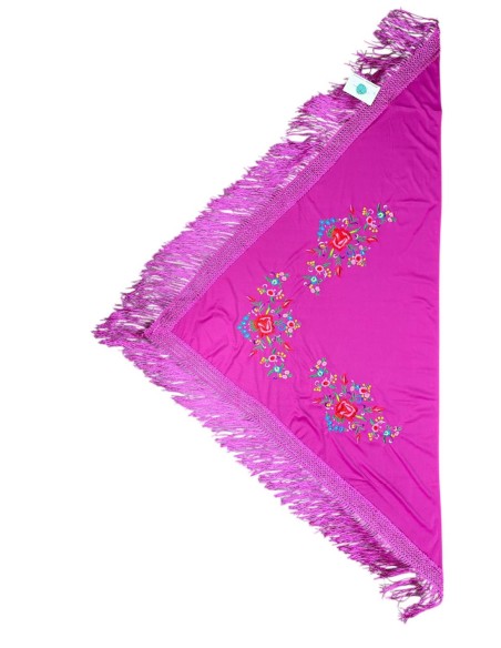 MANTON ESTAMPADO BUGANVILLA