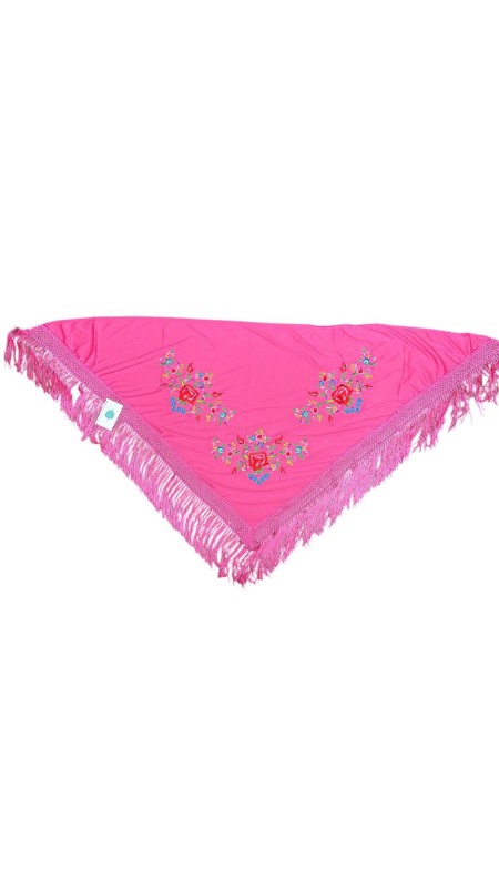 MANTON ESTAMPADO FUXIA
