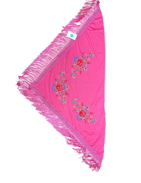 MANTON ESTAMPADO FUXIA