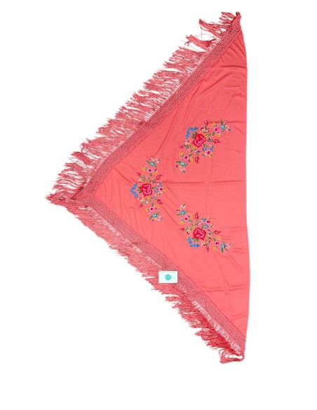 MANTON ESTAMPADO CORAL